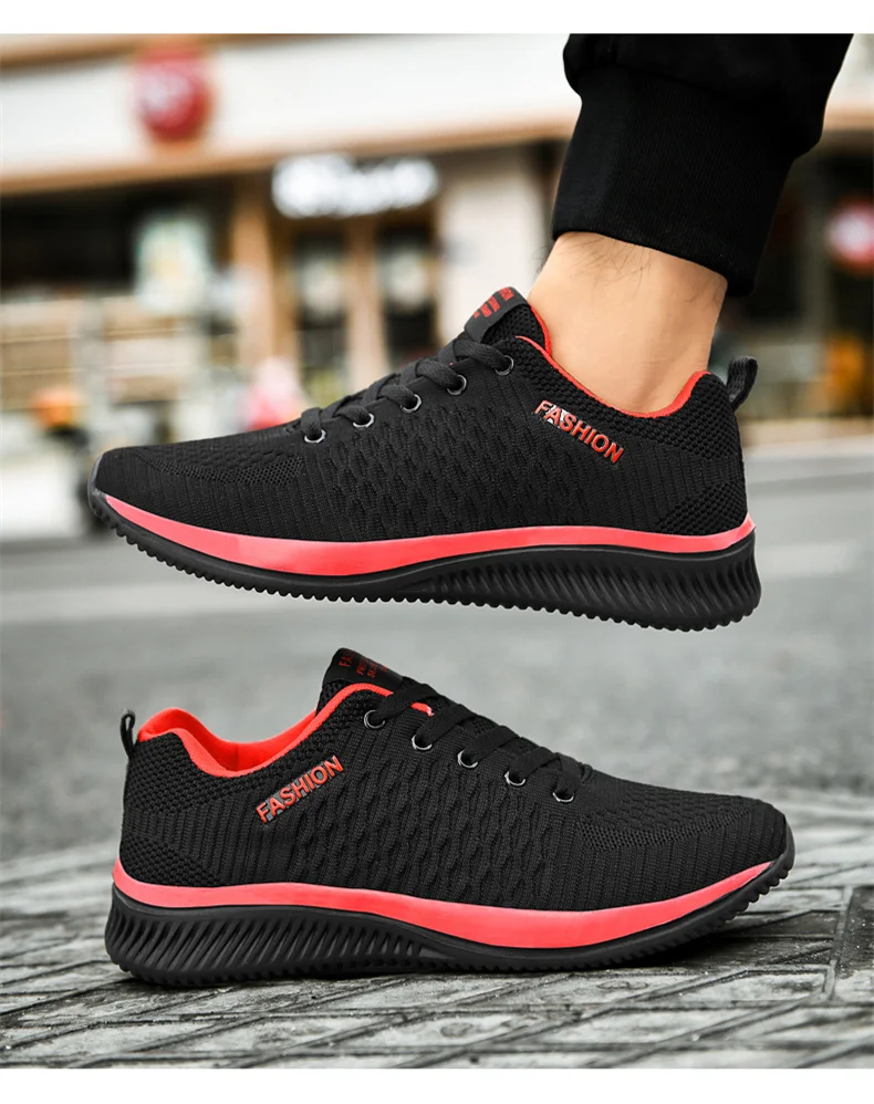 Hot Sale Black Red Cheap Running Shoes Men Women Large Size 47 48 Breathable Light Sports Sneakers Men Gym Shoes tenis masculino