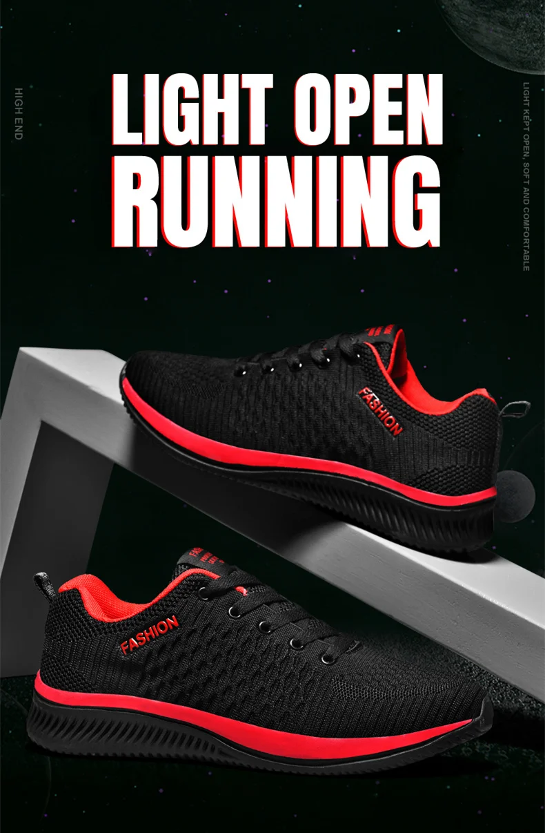 Hot Sale Black Red Cheap Running Shoes Men Women Large Size 47 48 Breathable Light Sports Sneakers Men Gym Shoes tenis masculino