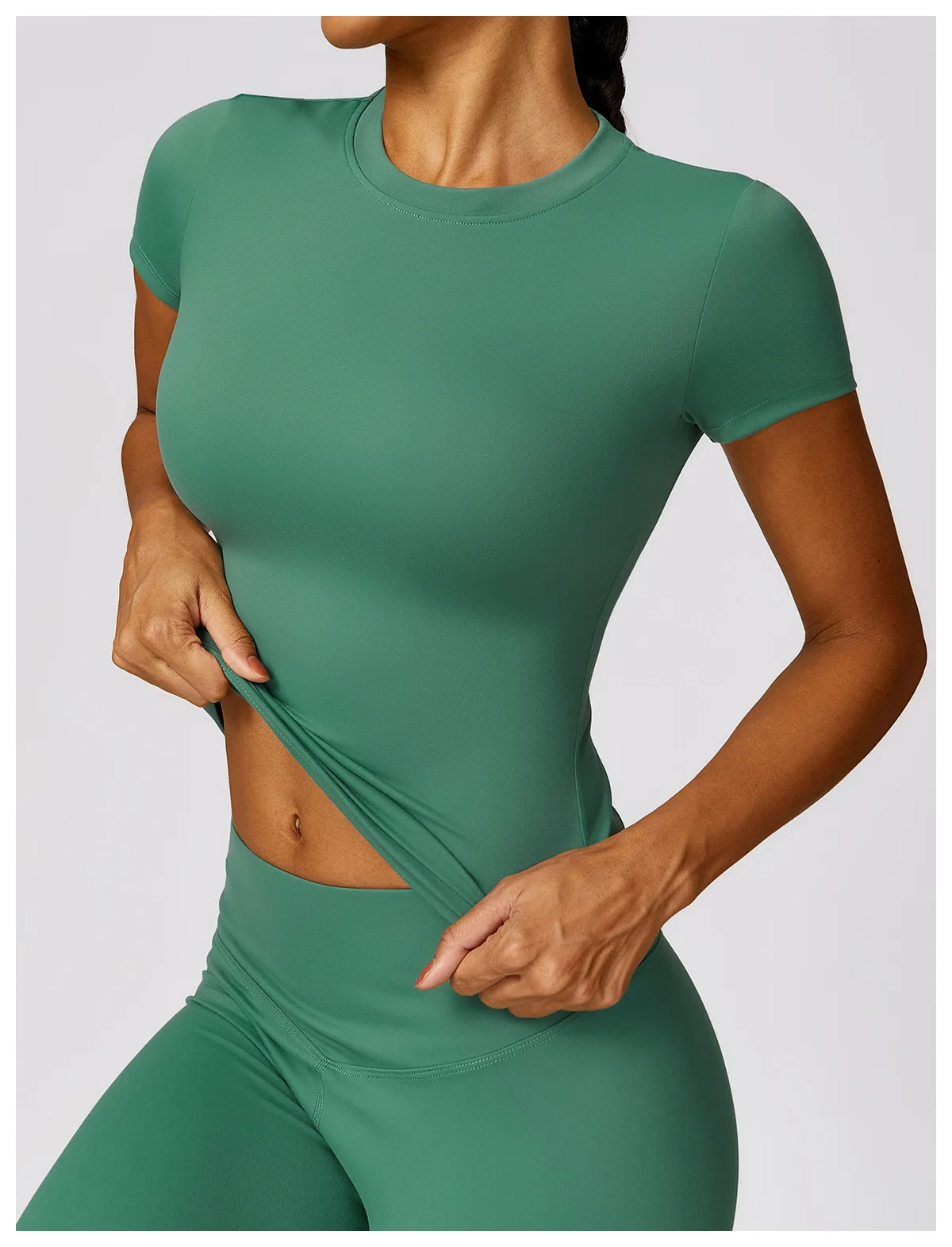 Women Sport T Shirts Short Sleeve Yoga Shirt Gym Top Running Push Up Active Wear Sport Top Femme Yoga Top Fitness Clothes