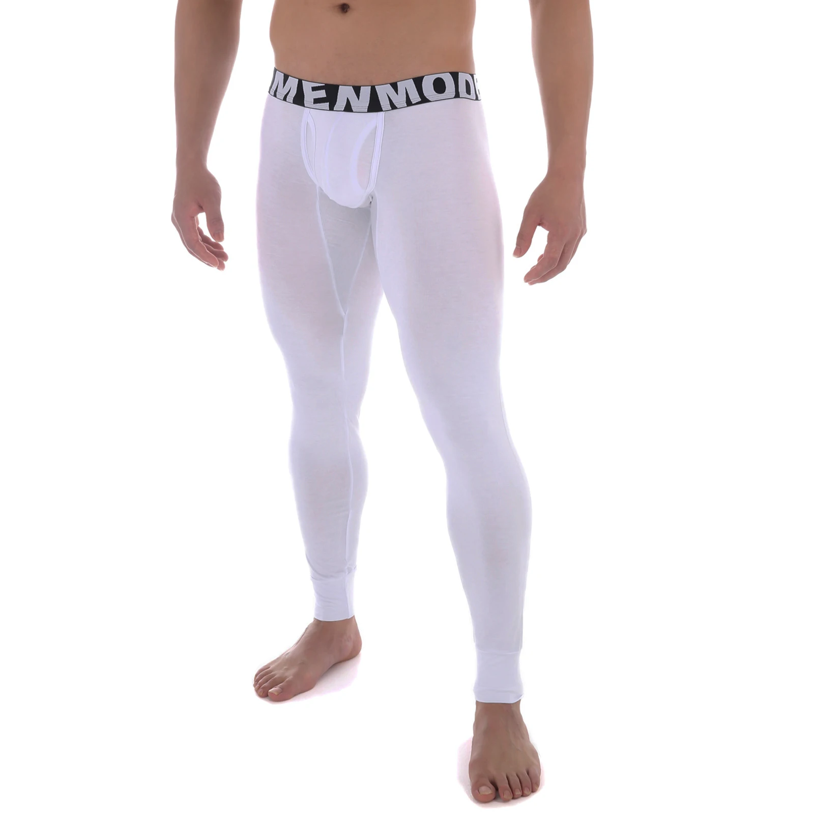 Men's Sexy Compression Pants Tights Leggings Running Training Sport Fitness Modal Fit Joggings Workout Trousers Elastic Autumn