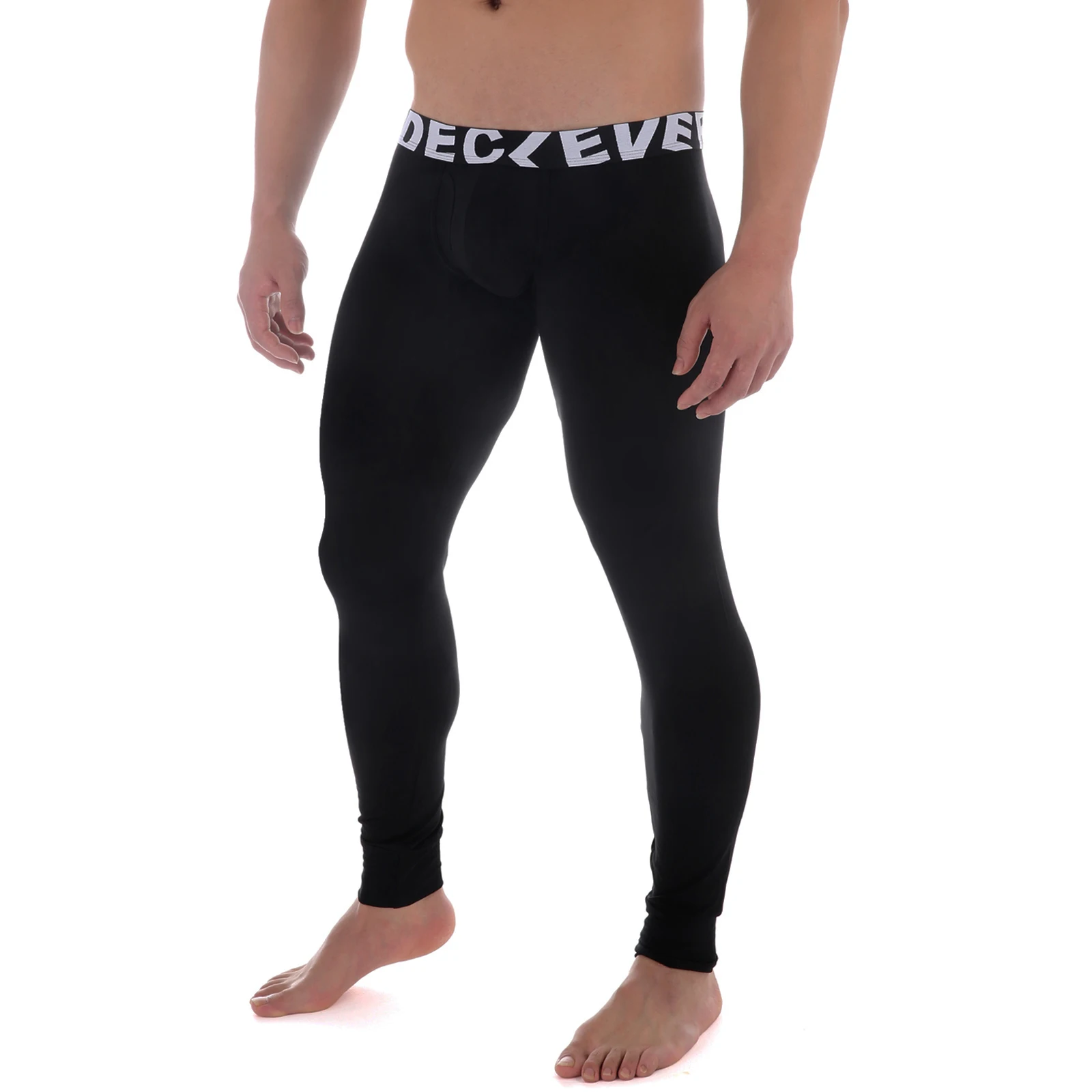 Men's Sexy Compression Pants Tights Leggings Running Training Sport Fitness Modal Fit Joggings Workout Trousers Elastic Autumn
