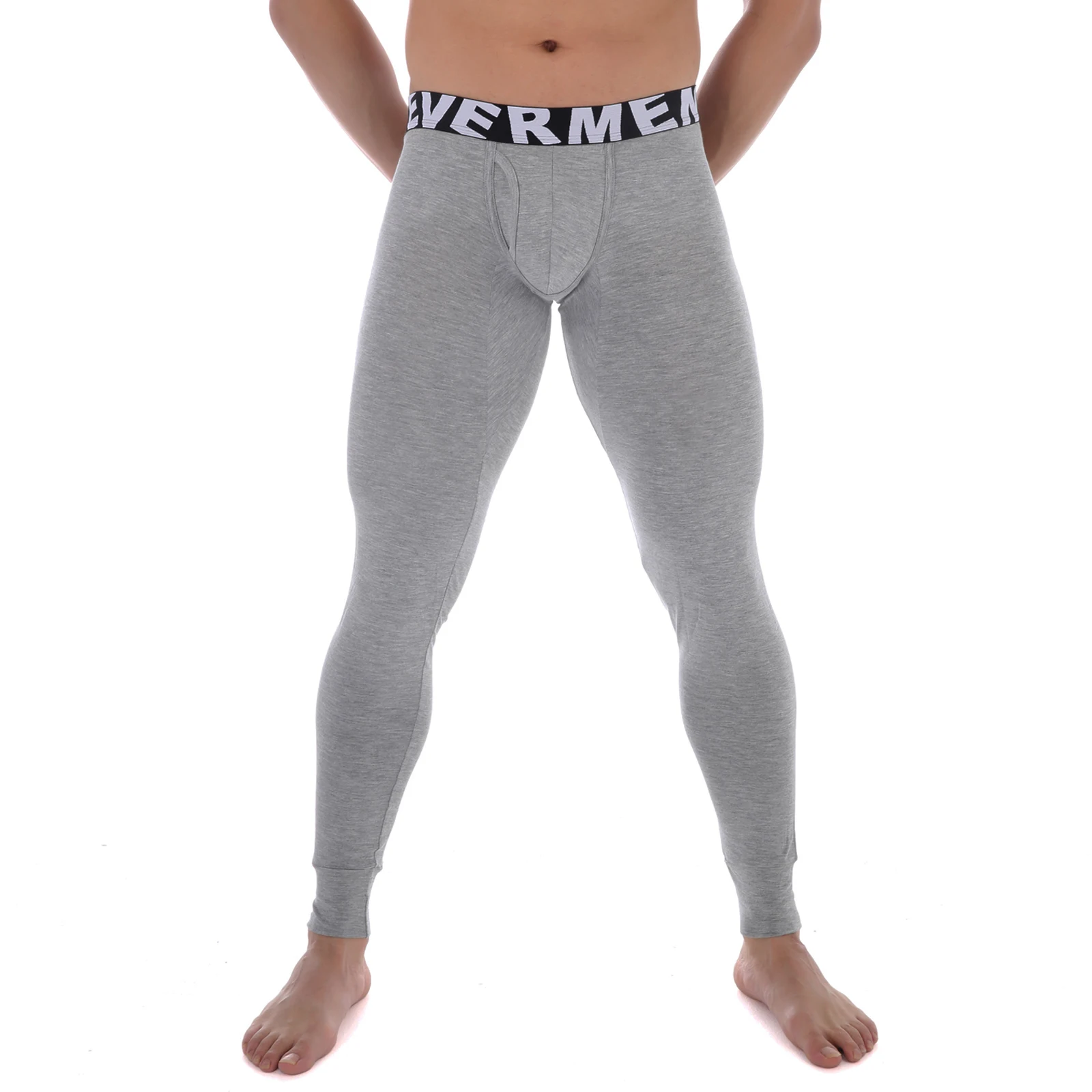 Men's Sexy Compression Pants Tights Leggings Running Training Sport Fitness Modal Fit Joggings Workout Trousers Elastic Autumn