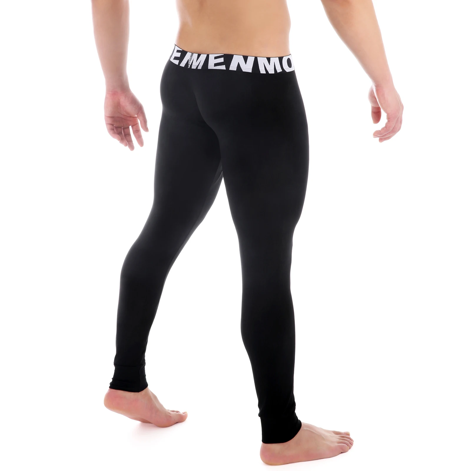 Men's Sexy Compression Pants Tights Leggings Running Training Sport Fitness Modal Fit Joggings Workout Trousers Elastic Autumn