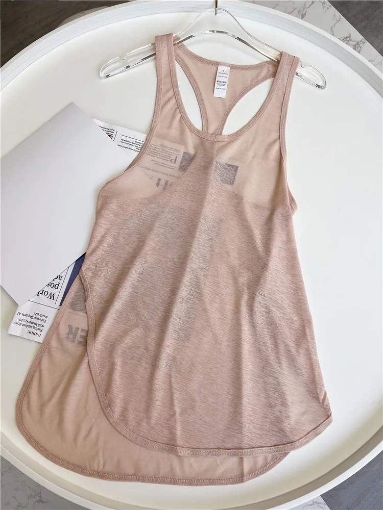 Outdoor Quick Dry Soft Sports Vest Tank Top Yoga Gym Workout Running Top Fitness Halter For Women