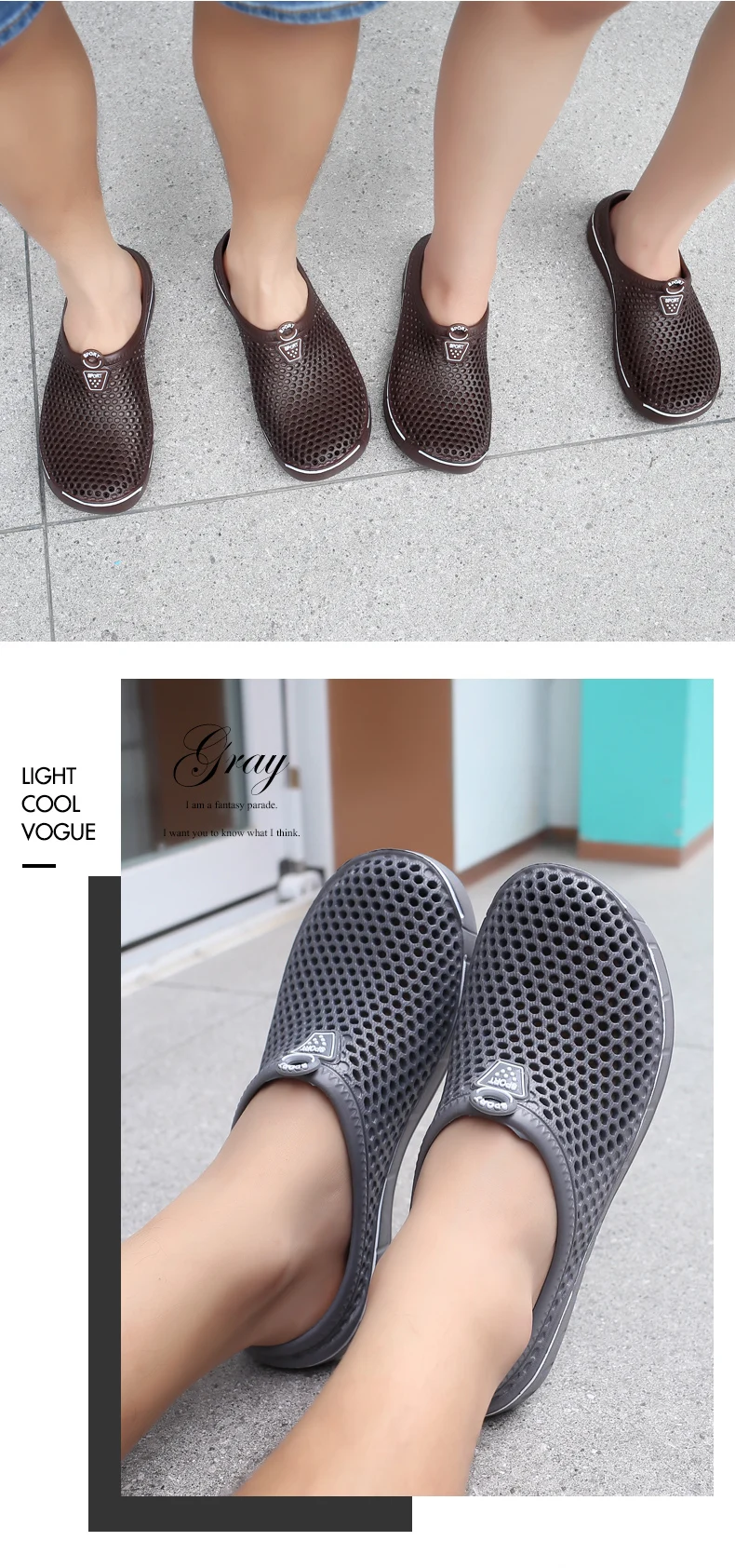 Hot Sale Brand Clogs Men Slippers Water Shoes EVA Lightweight Sandles Unisex Colorful Shoes for Men Summer Beach Women Slippers
