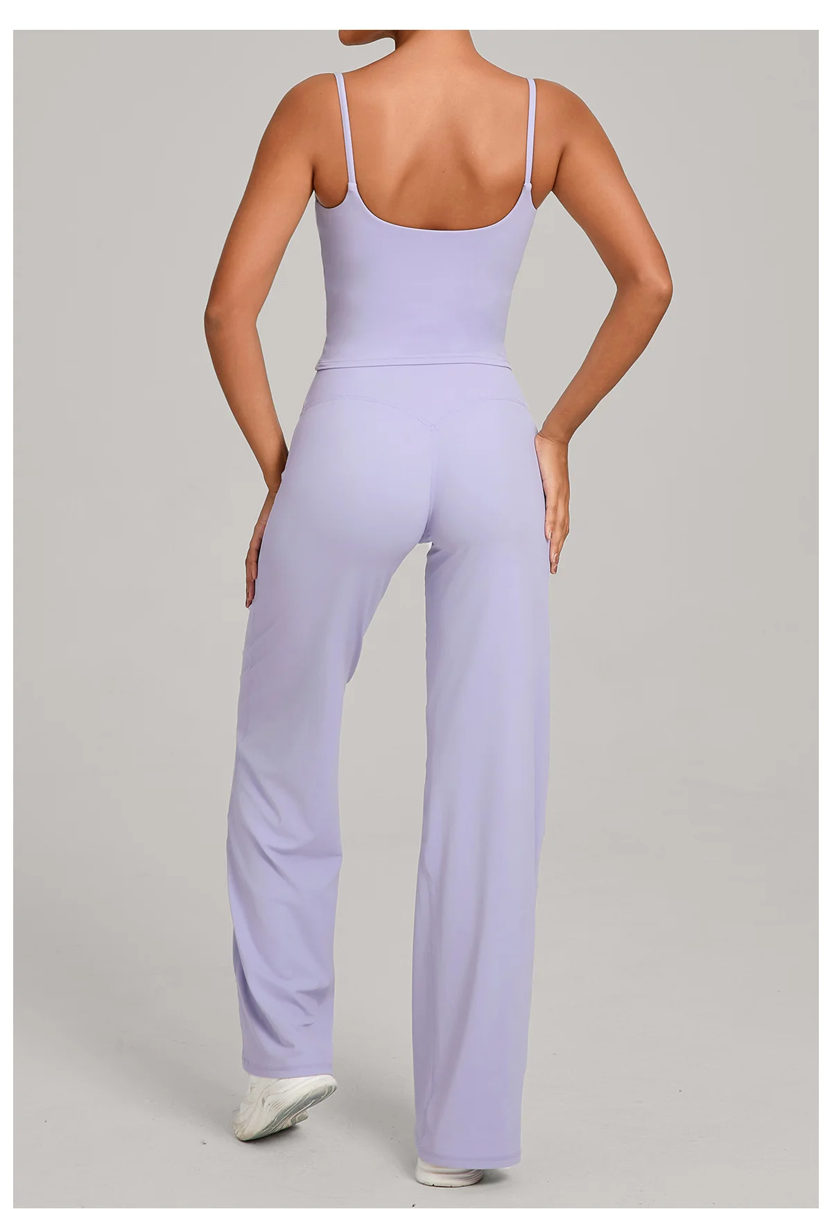 Casual Wear Outdoor Sports Tight Yoga Suit Naked Feeling Fitness Suit High Waist Yoga Two-piece Set Gym Workout Clothes Women's