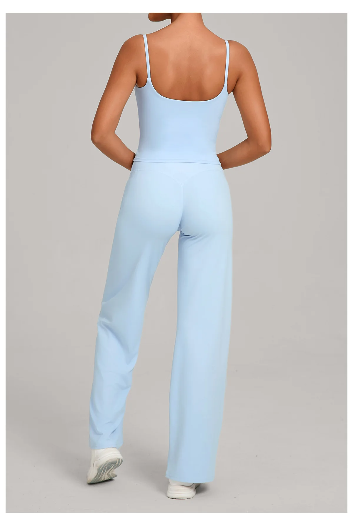 Casual Wear Outdoor Sports Tight Yoga Suit Naked Feeling Fitness Suit High Waist Yoga Two-piece Set Gym Workout Clothes Women's
