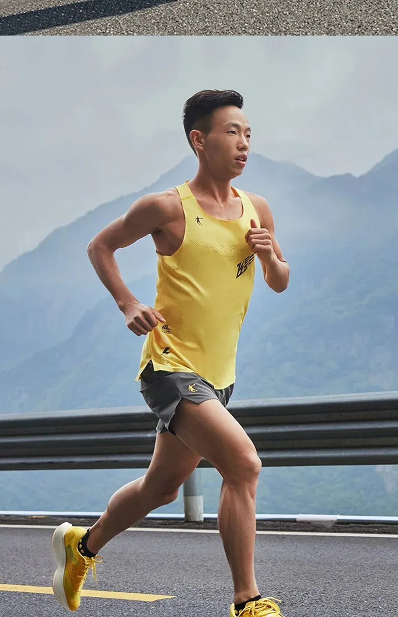 QIAODAN Feiying PB Men Sport Vest 2025 Summer Sleeveless Breathable Lightweight Quick-drying Marathon Training Tops BVS23231232
