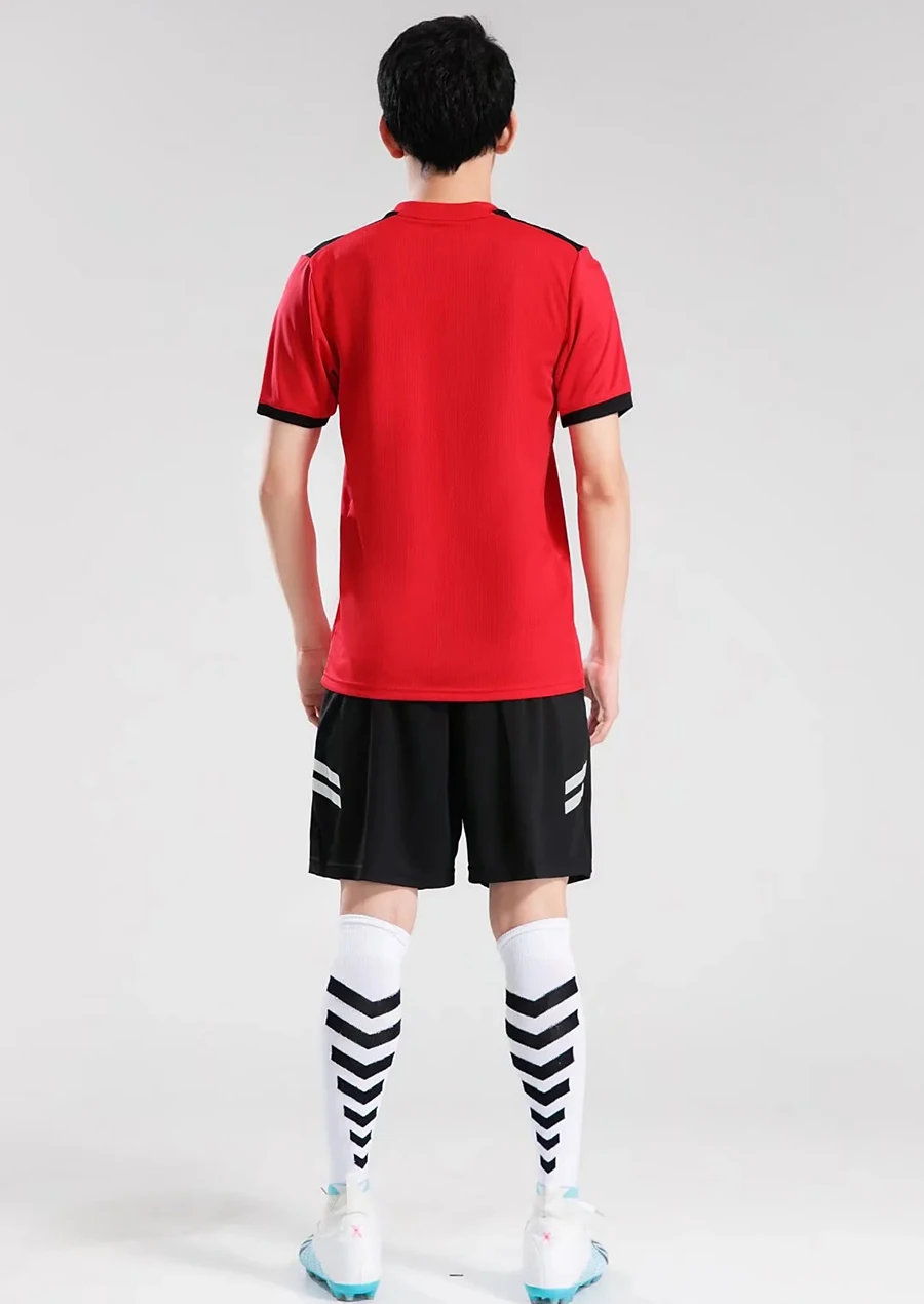 Professional Men Referee Uniforms Soccer Football Jerseys Shirts Pockets Judge Short Sleeve Team Shirt Sportswear Clothes