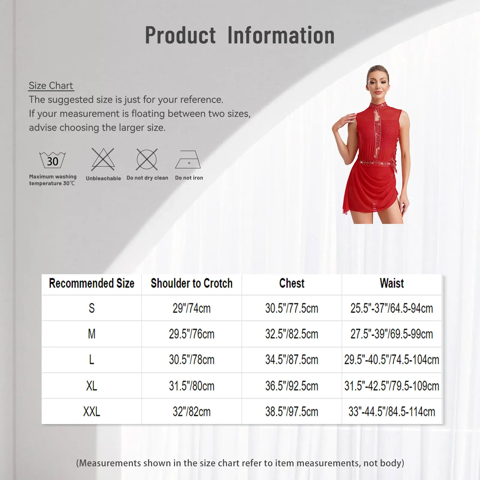 Women Figure Skating Dress Modern Lyrical Dance Gymnastics Acrobatics Clothes Sleeveless Shiny Rhinestones Mesh Leotard Tutu