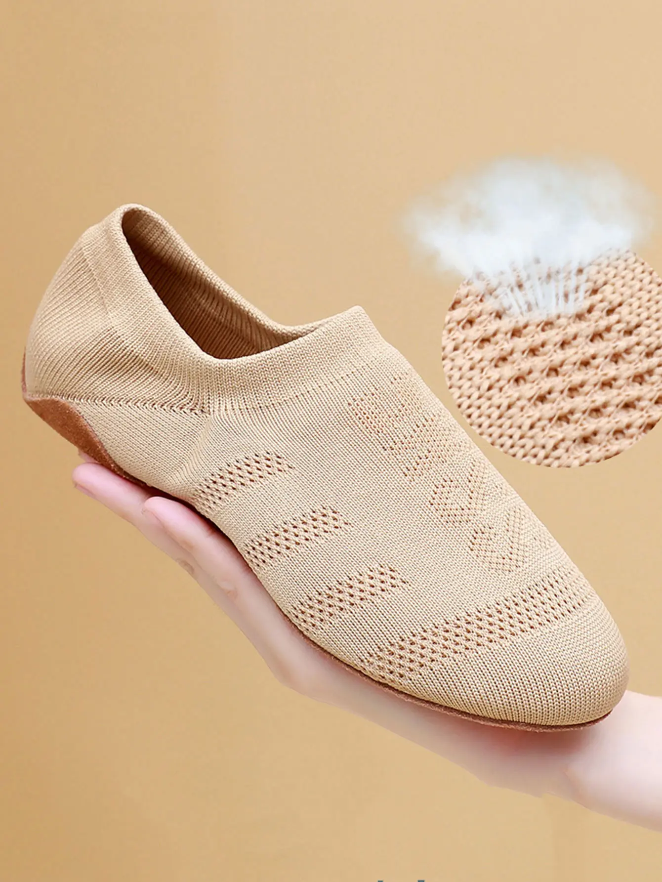 Women Aerobics Dance Shoes Ladies Gymnastics Yoga Shoes Ballroom Ballet Jazz Shoes Mesh Flat Practice Girls Dance Sneakers