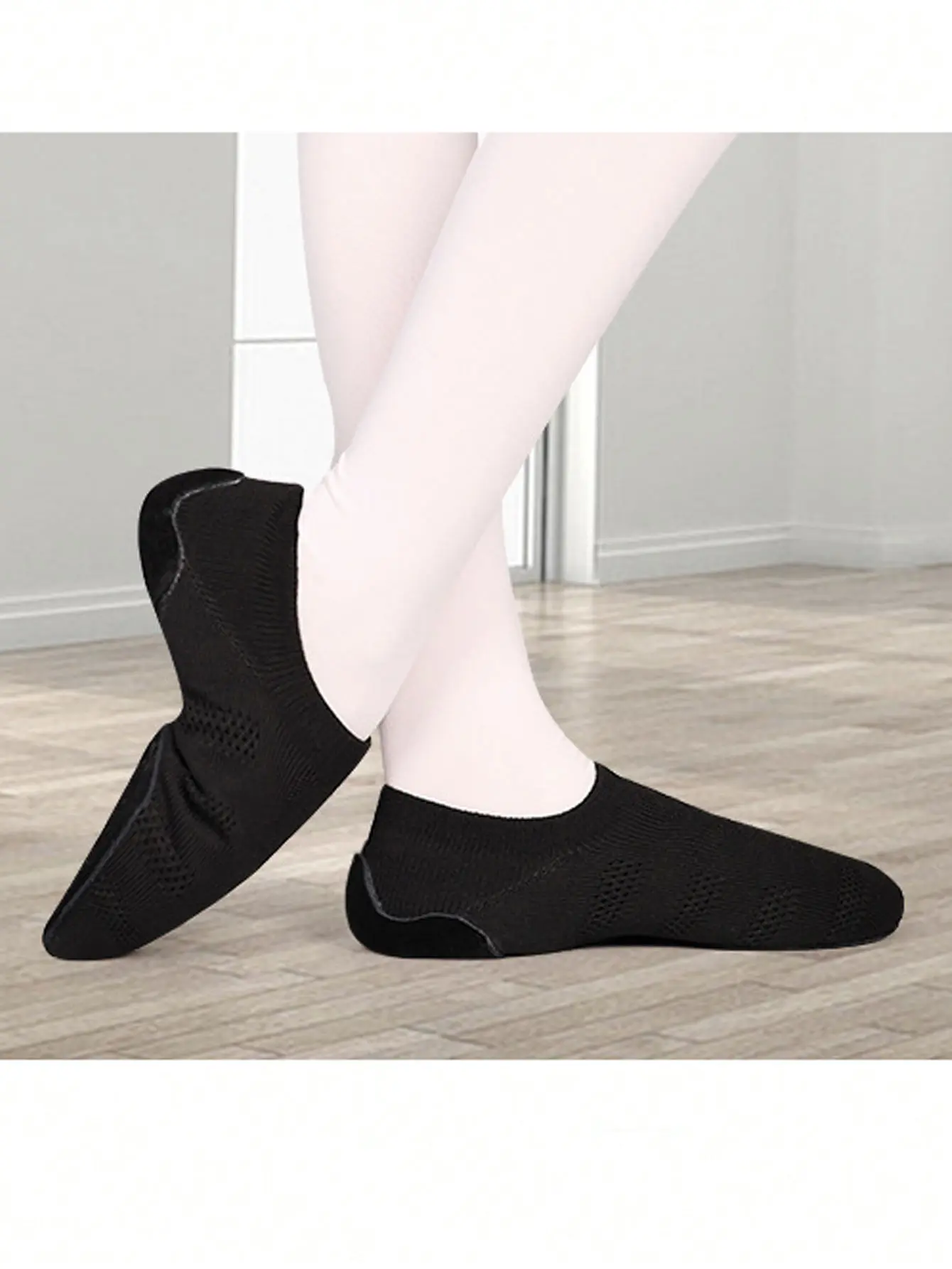 Women Aerobics Dance Shoes Ladies Gymnastics Yoga Shoes Ballroom Ballet Jazz Shoes Mesh Flat Practice Girls Dance Sneakers