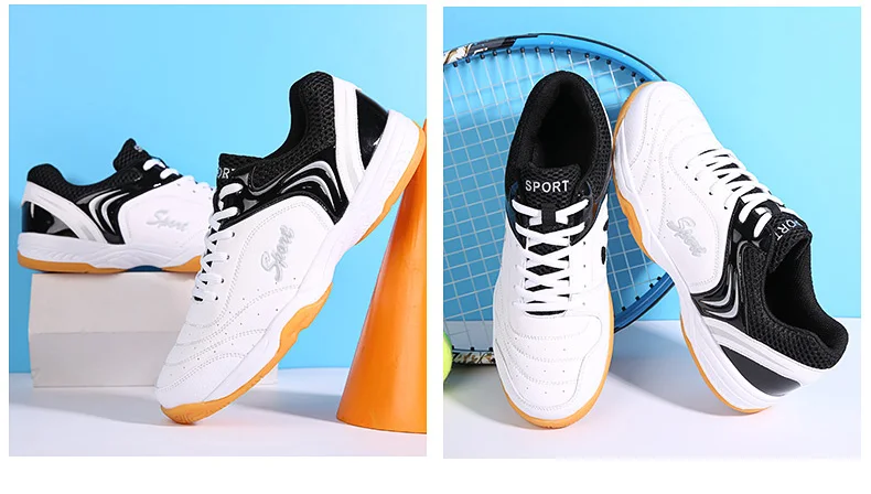 Brand New Badminton Shoes Mens Tennis Volleyball Sneakers Breathable Lightweight Professional Walking Athletics Outdoor Sports