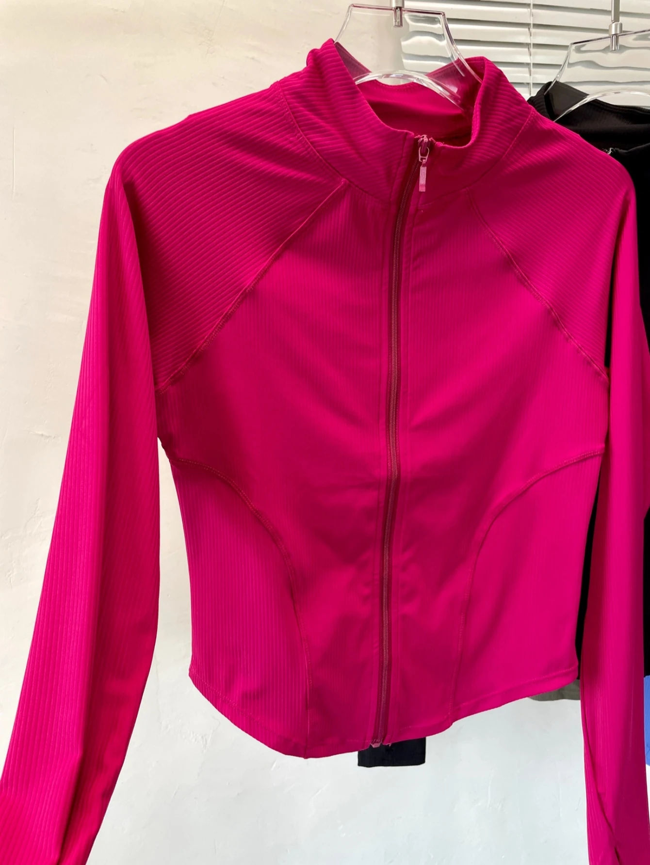 Yoga Jacket Sports Coat Women's Slim-Fit Running Coat Long-Sleeved Tightr Quick-Dry Fitness Jacket Workout Jackets Women