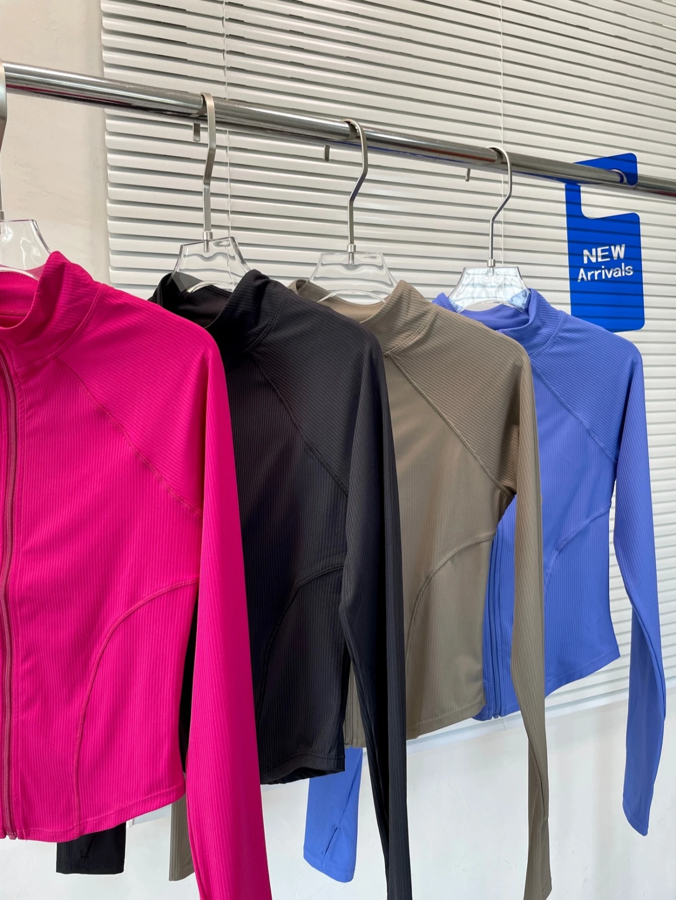 Yoga Jacket Sports Coat Women's Slim-Fit Running Coat Long-Sleeved Tightr Quick-Dry Fitness Jacket Workout Jackets Women