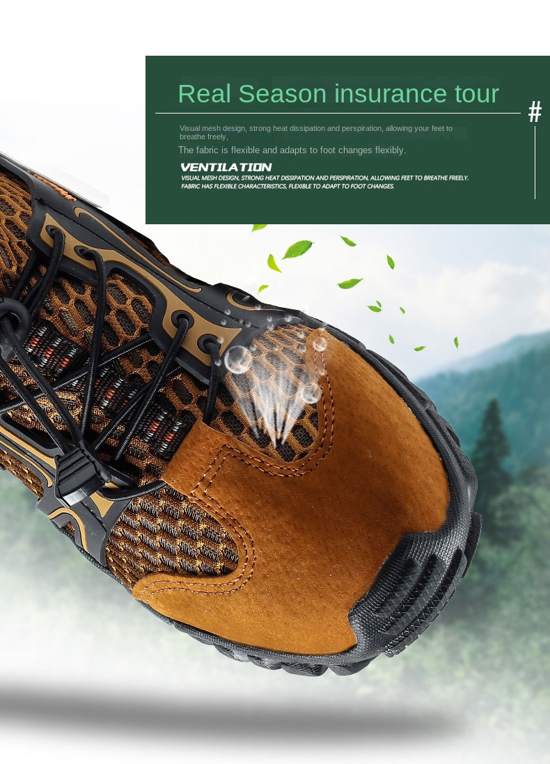 Outdoor  Anti-slip Wear-resistant Shoes for Men Hiking Shoes Jogging Trekking Sneakers Fast Zapatos Outdoor Hombre Invierno