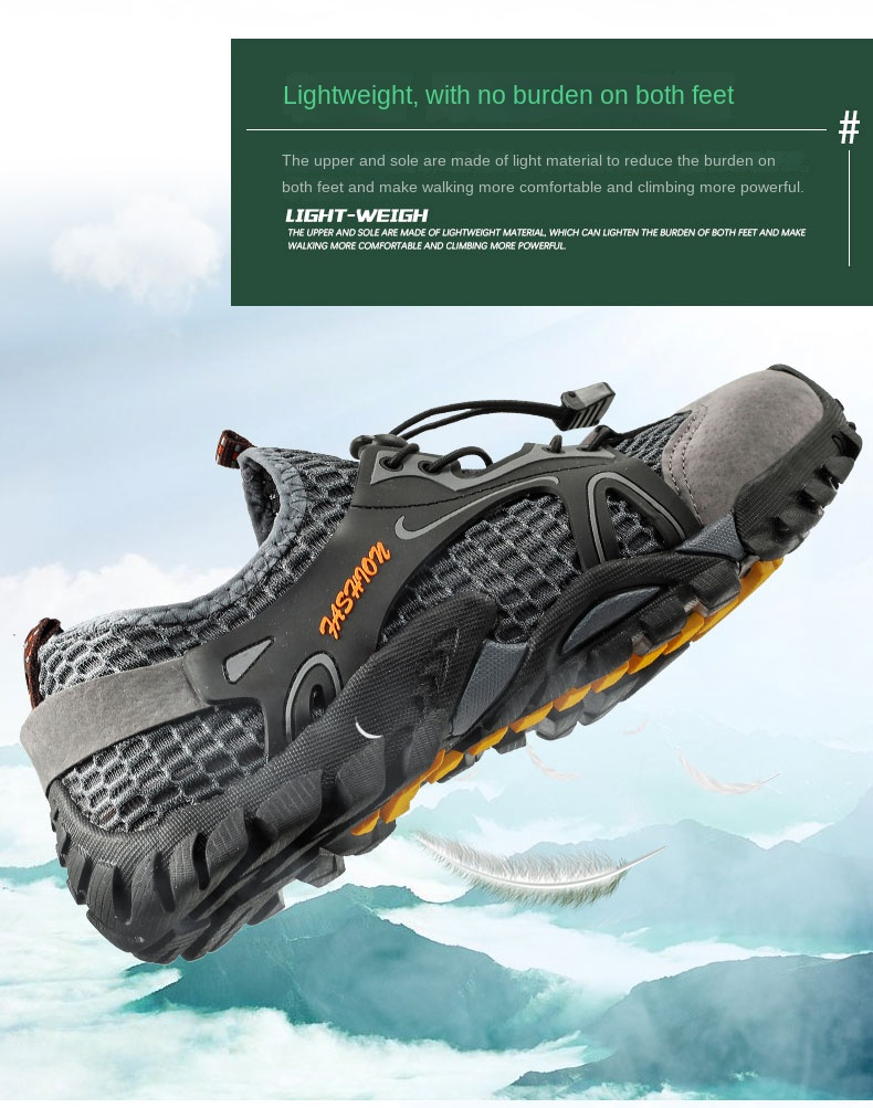 Outdoor  Anti-slip Wear-resistant Shoes for Men Hiking Shoes Jogging Trekking Sneakers Fast Zapatos Outdoor Hombre Invierno