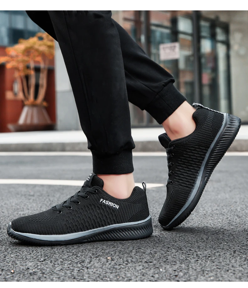 Men Shoes Running Shoes For Men Lightweight Tenis Comfortable Breathable Walking Sneakers