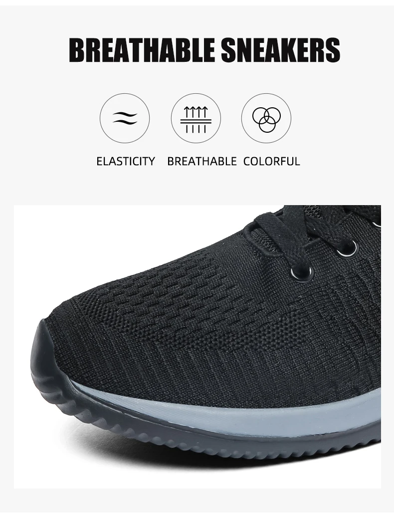Men Shoes Running Shoes For Men Lightweight Tenis Comfortable Breathable Walking Sneakers