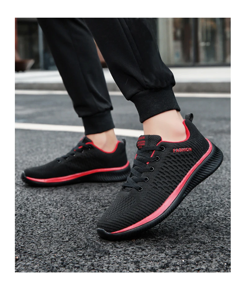 Men Shoes Running Shoes For Men Lightweight Tenis Comfortable Breathable Walking Sneakers