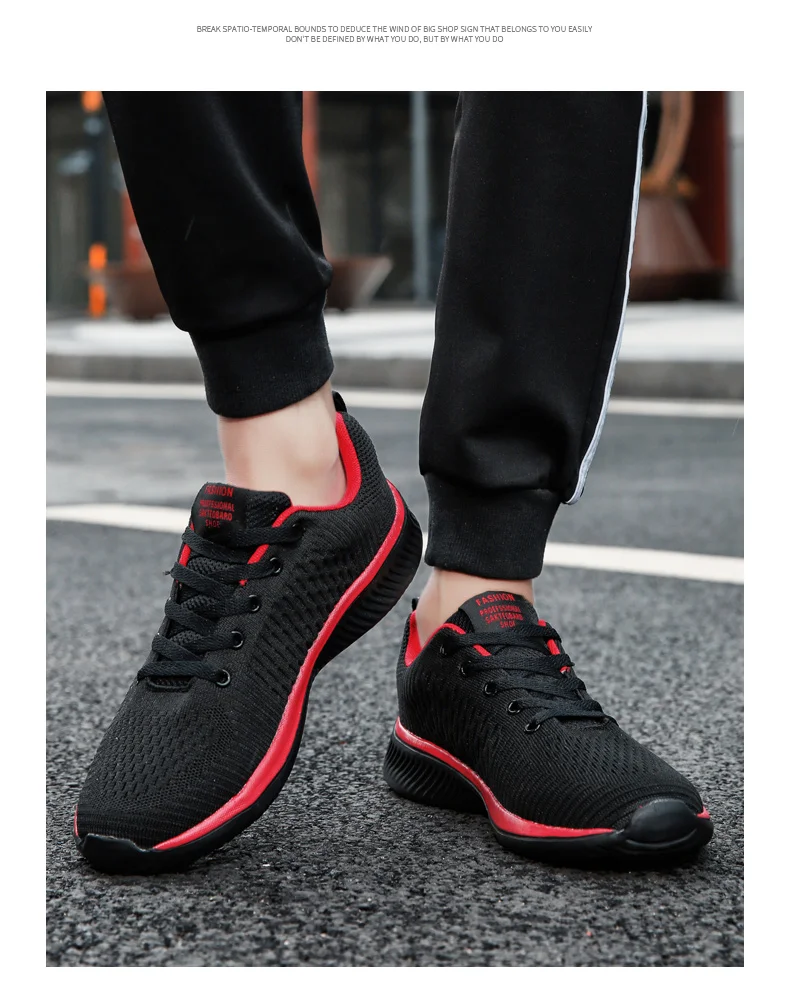 Men Shoes Running Shoes For Men Lightweight Tenis Comfortable Breathable Walking Sneakers