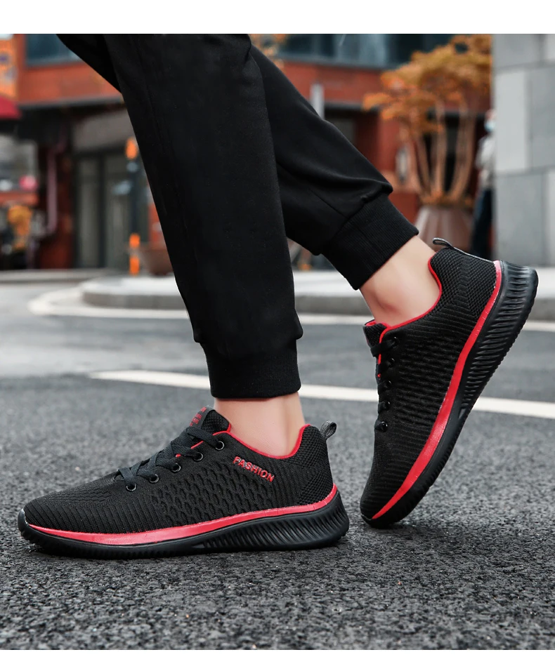 Men Shoes Running Shoes For Men Lightweight Tenis Comfortable Breathable Walking Sneakers