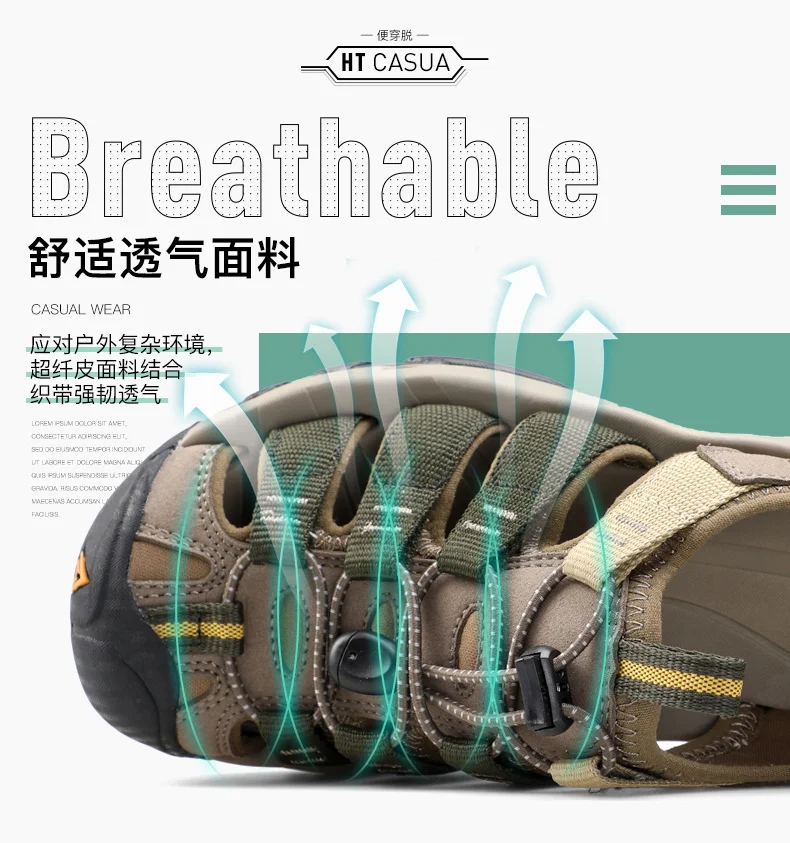 HUMTTO Sandals Women's Outdoor Upstream Shoes Aqua Shoes Wading Sneakers Lightweight Quick-Drying Beach Shoes Men Breathable
