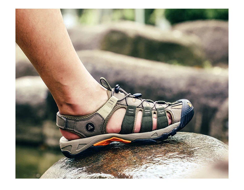HUMTTO Sandals Women's Outdoor Upstream Shoes Aqua Shoes Wading Sneakers Lightweight Quick-Drying Beach Shoes Men Breathable