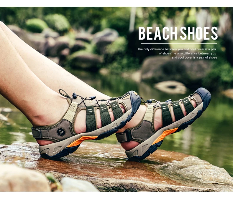 HUMTTO Sandals Women's Outdoor Upstream Shoes Aqua Shoes Wading Sneakers Lightweight Quick-Drying Beach Shoes Men Breathable