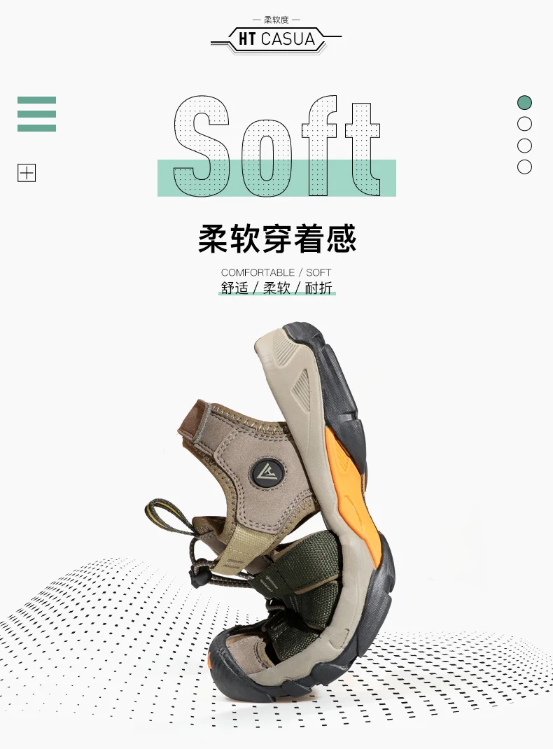 HUMTTO Sandals Women's Outdoor Upstream Shoes Aqua Shoes Wading Sneakers Lightweight Quick-Drying Beach Shoes Men Breathable