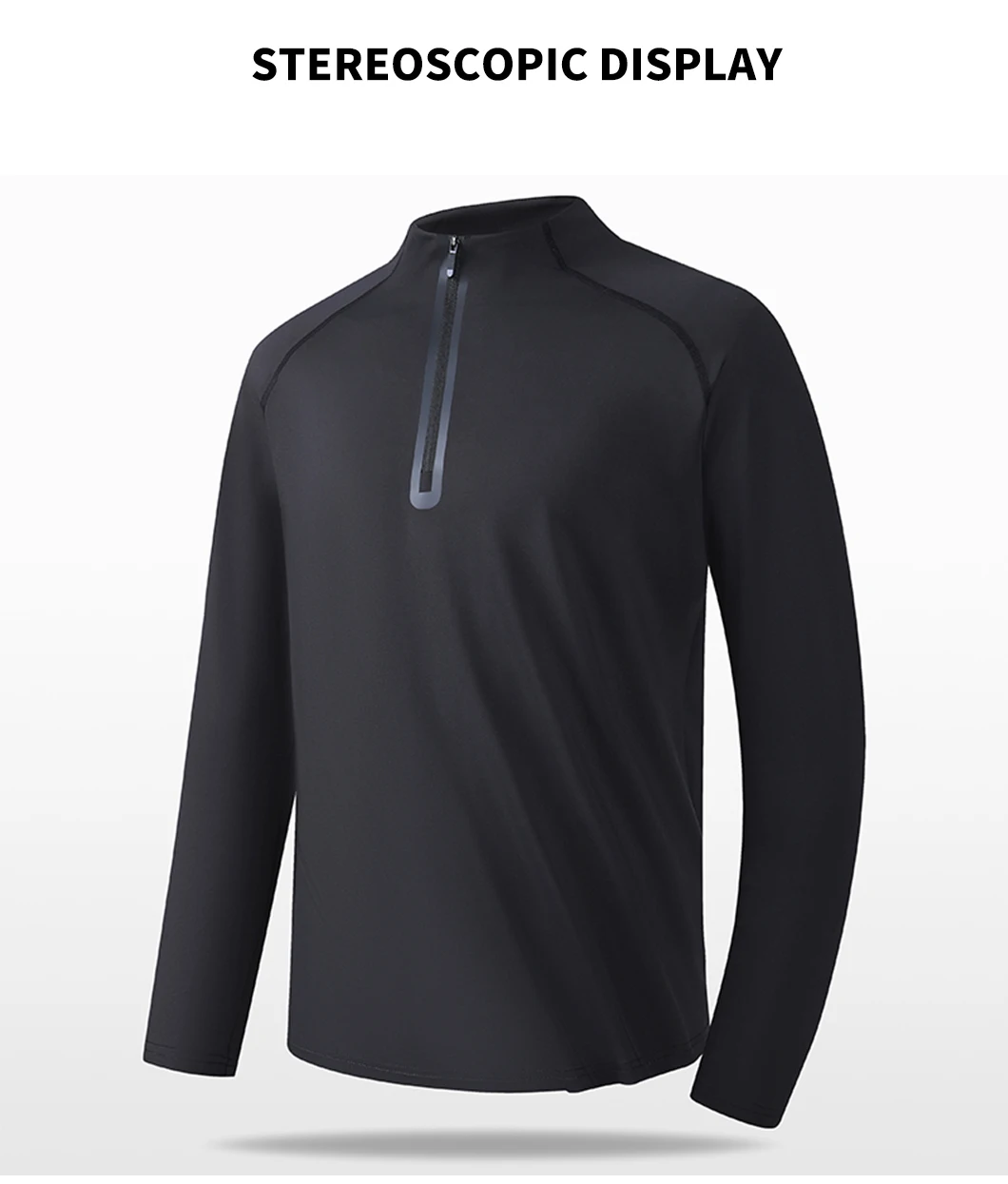 SBWL High Quality Mens Outdoor Hiking Golf Running Breathable Polo Shirt Office Casual Polo Long-Sleeved Sports Base Shirt Tops