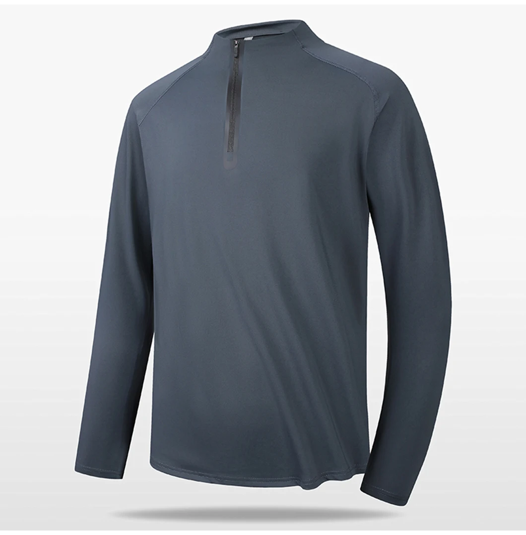 SBWL High Quality Mens Outdoor Hiking Golf Running Breathable Polo Shirt Office Casual Polo Long-Sleeved Sports Base Shirt Tops