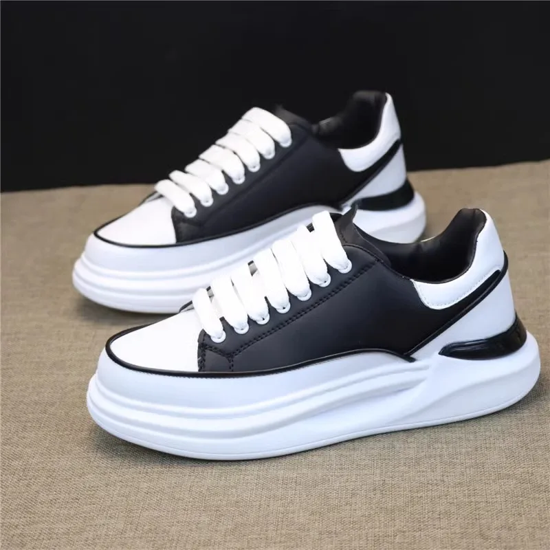 Brand men's shoes 2027 autumn lace-up couples casual sports shoes trendy sneakers luxury sports tennis shoes running shoes