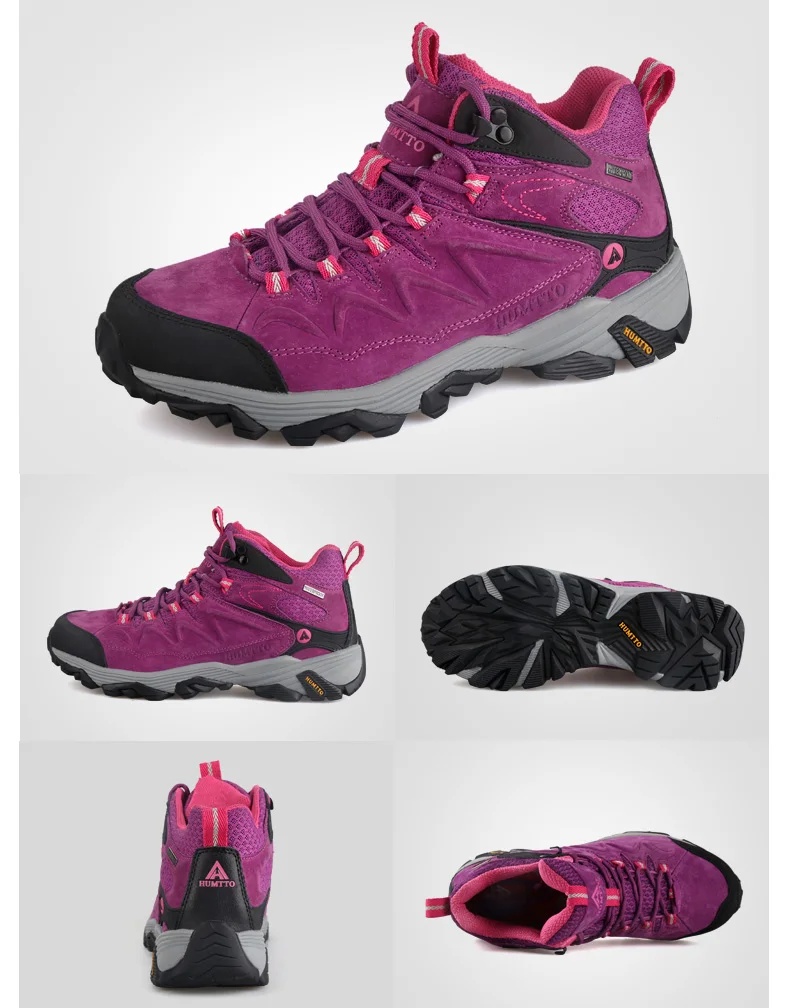HUMTTO Hiking Shoes Men Winter Outdoor Sports Climbing Shoes Hunting Shoes Warm Women Trekking Sneakers Ankle Boots Tactical