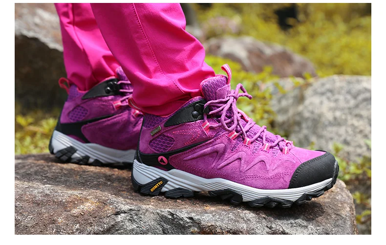 HUMTTO Hiking Shoes Men Winter Outdoor Sports Climbing Shoes Hunting Shoes Warm Women Trekking Sneakers Ankle Boots Tactical