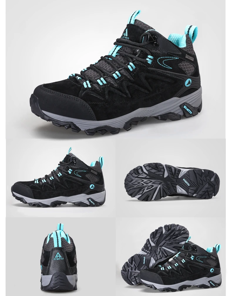HUMTTO Hiking Shoes Men Winter Outdoor Sports Climbing Shoes Hunting Shoes Warm Women Trekking Sneakers Ankle Boots Tactical