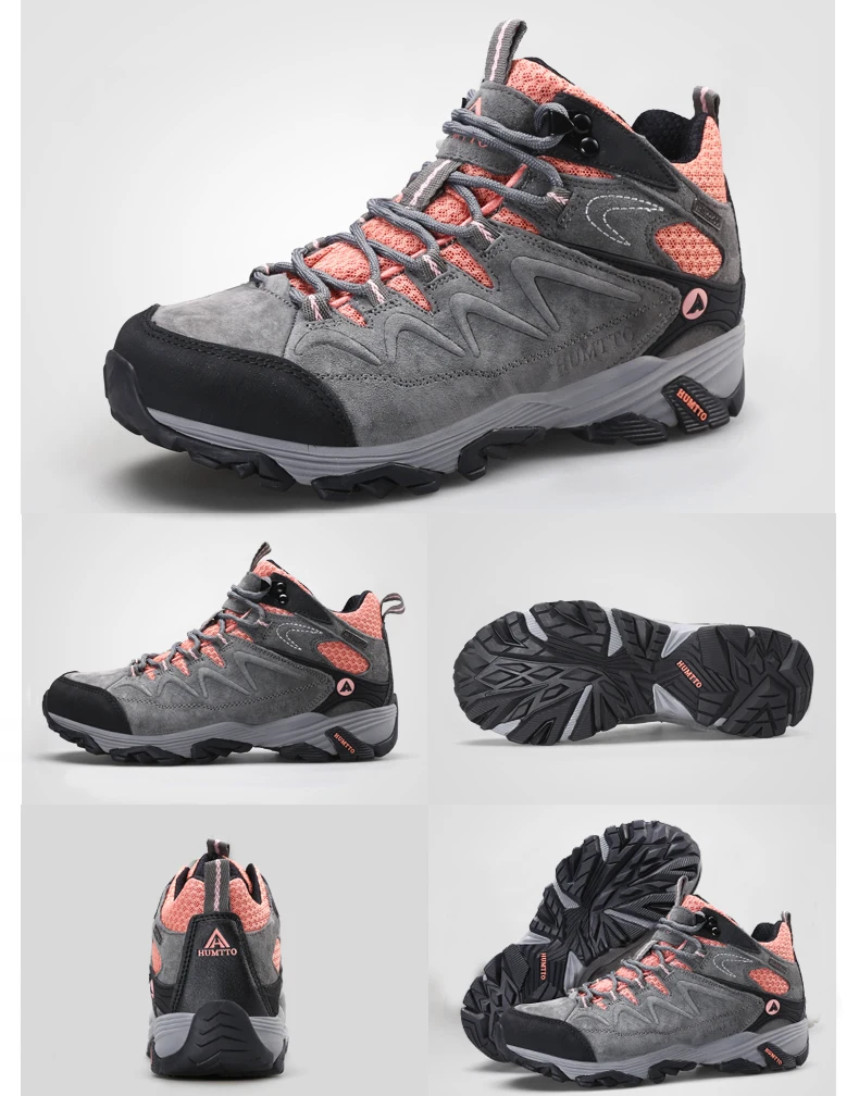 HUMTTO Hiking Shoes Men Winter Outdoor Sports Climbing Shoes Hunting Shoes Warm Women Trekking Sneakers Ankle Boots Tactical