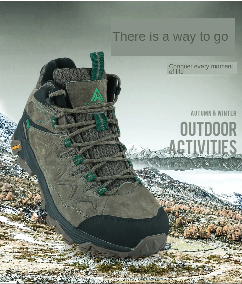 HUMTTO Hiking Shoes Men Winter Outdoor Sports Climbing Shoes Hunting Shoes Warm Women Trekking Sneakers Ankle Boots Tactical