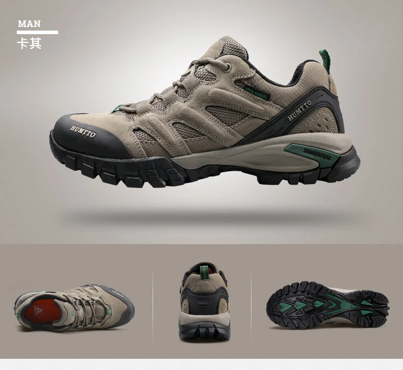 HUMTTO Hiking Shoes Men Winter Outdoor Sports Climbing Shoes Hunting Shoes Warm Women Trekking Sneakers Ankle Boots Tactical