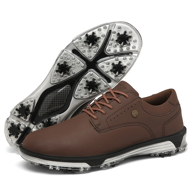 Waterproof Golf Shoes Men Golf Sneakers Men Outdoor Golfing Footwear Walking Sport Caddie Shoe