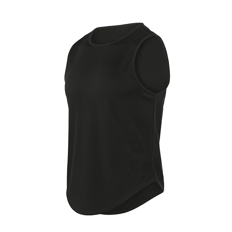 Summer Marathon Quick-drying Sports Vest for Men Mesh Gym Sleeveless Shirt Running Training Basketball Loose Fitness Tank Tops
