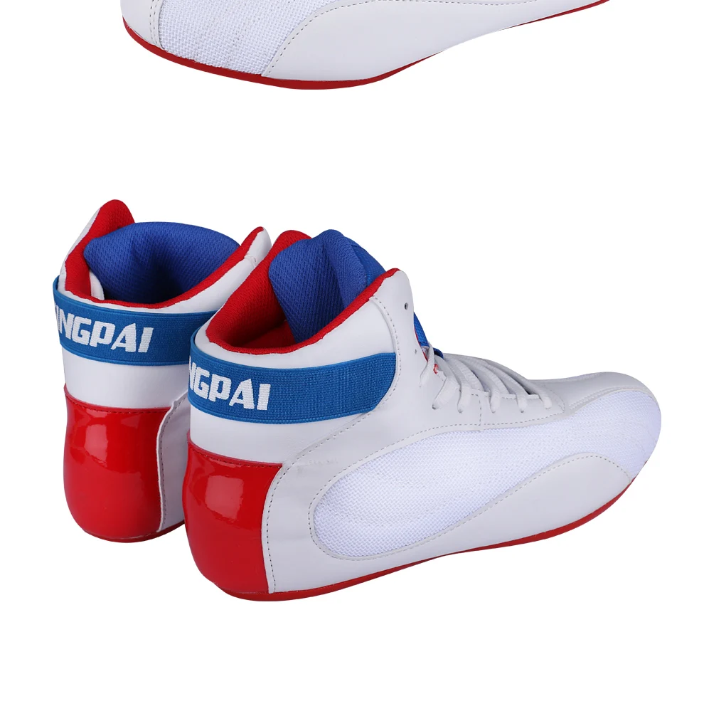 Professional Competition Sports Men Wrestling Shoes Breathable Boxing Shoes for Mens Anti-Slip Sport Shoes Men Training Shoe