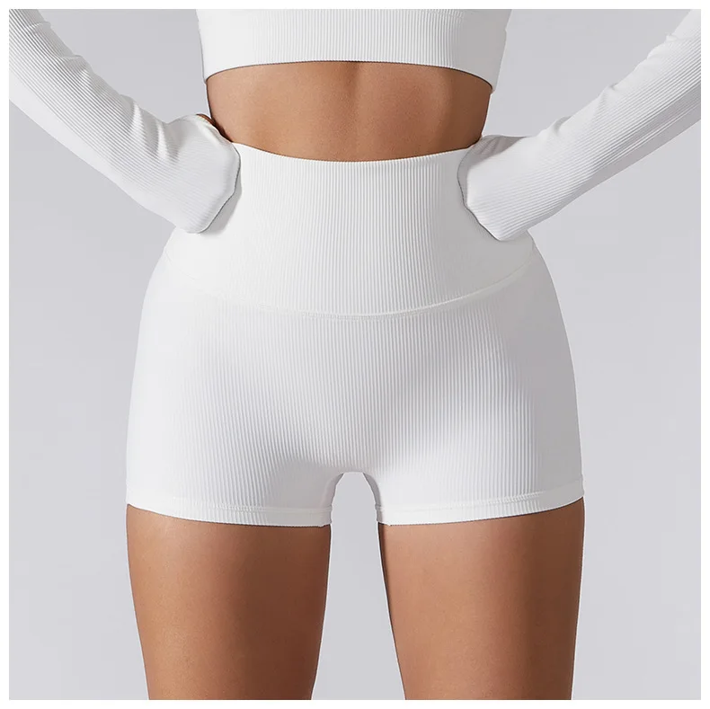 New Summer Seamless Women Tight Women's Shorts Gym Yoga Shorts High Waist Fitness Pants Women's Cycling Running Shorts