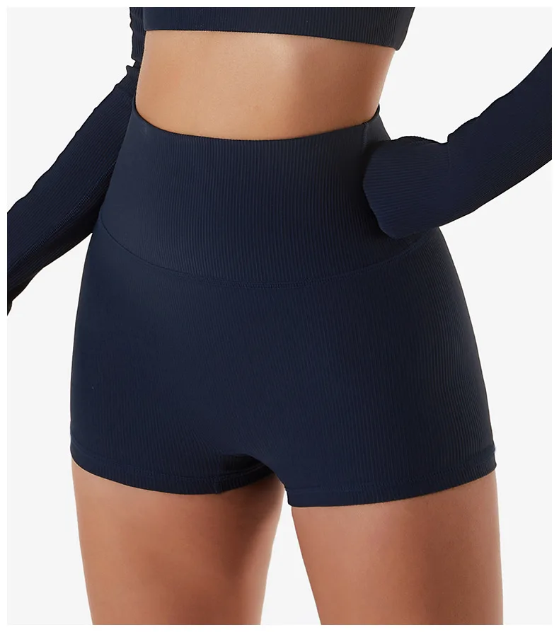 New Summer Seamless Women Tight Women's Shorts Gym Yoga Shorts High Waist Fitness Pants Women's Cycling Running Shorts