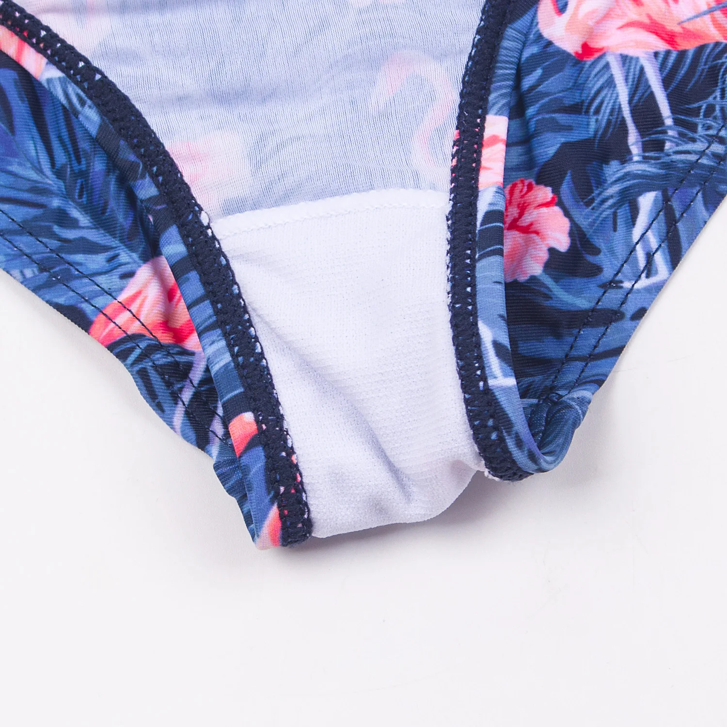 Flamingo Print Kids Girls Bikinis Set New Patchwork Child Swimwear Swimsuit Summer Children Biquini Infantil Bathing Suit
