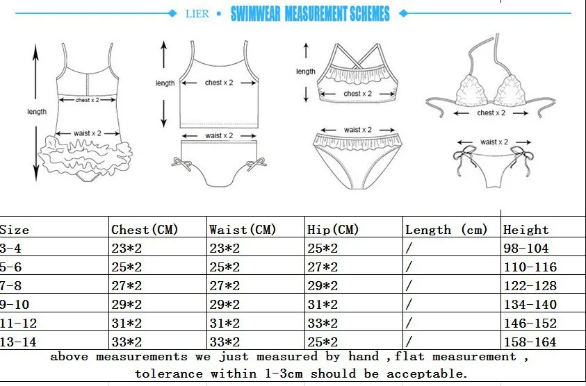 Flamingo Print Kids Girls Bikinis Set New Patchwork Child Swimwear Swimsuit Summer Children Biquini Infantil Bathing Suit
