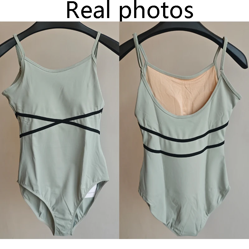 Ballet Leotard for Women Gymnastics Leotards Adult Yoga Dance Costume Ladies Slimming Jumpsuit Bodysuit Dancewear New