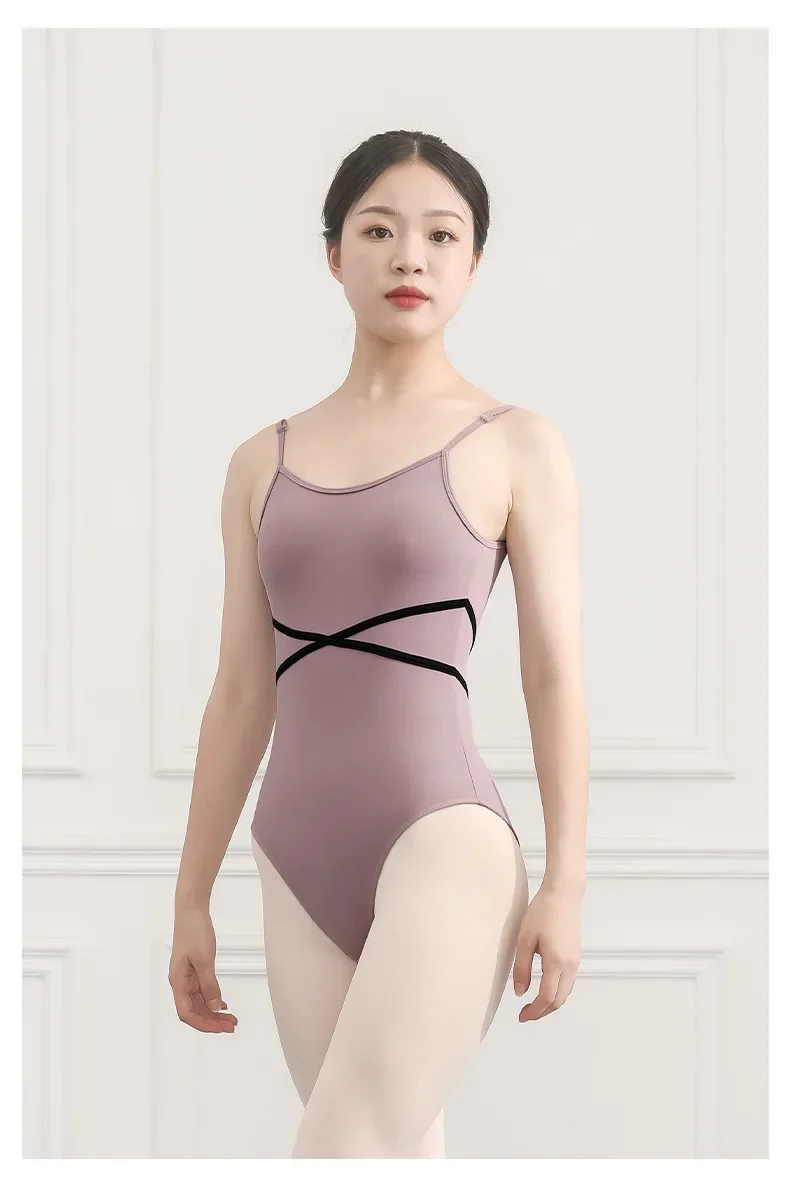Ballet Leotard for Women Gymnastics Leotards Adult Yoga Dance Costume Ladies Slimming Jumpsuit Bodysuit Dancewear New