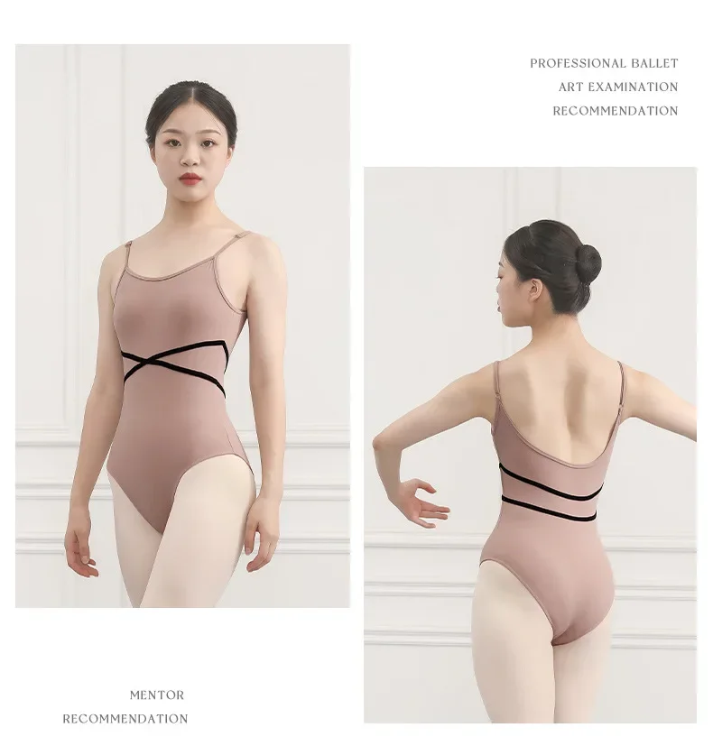 Ballet Leotard for Women Gymnastics Leotards Adult Yoga Dance Costume Ladies Slimming Jumpsuit Bodysuit Dancewear New