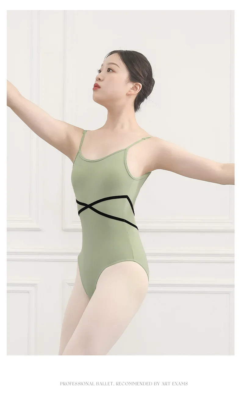 Ballet Leotard for Women Gymnastics Leotards Adult Yoga Dance Costume Ladies Slimming Jumpsuit Bodysuit Dancewear New